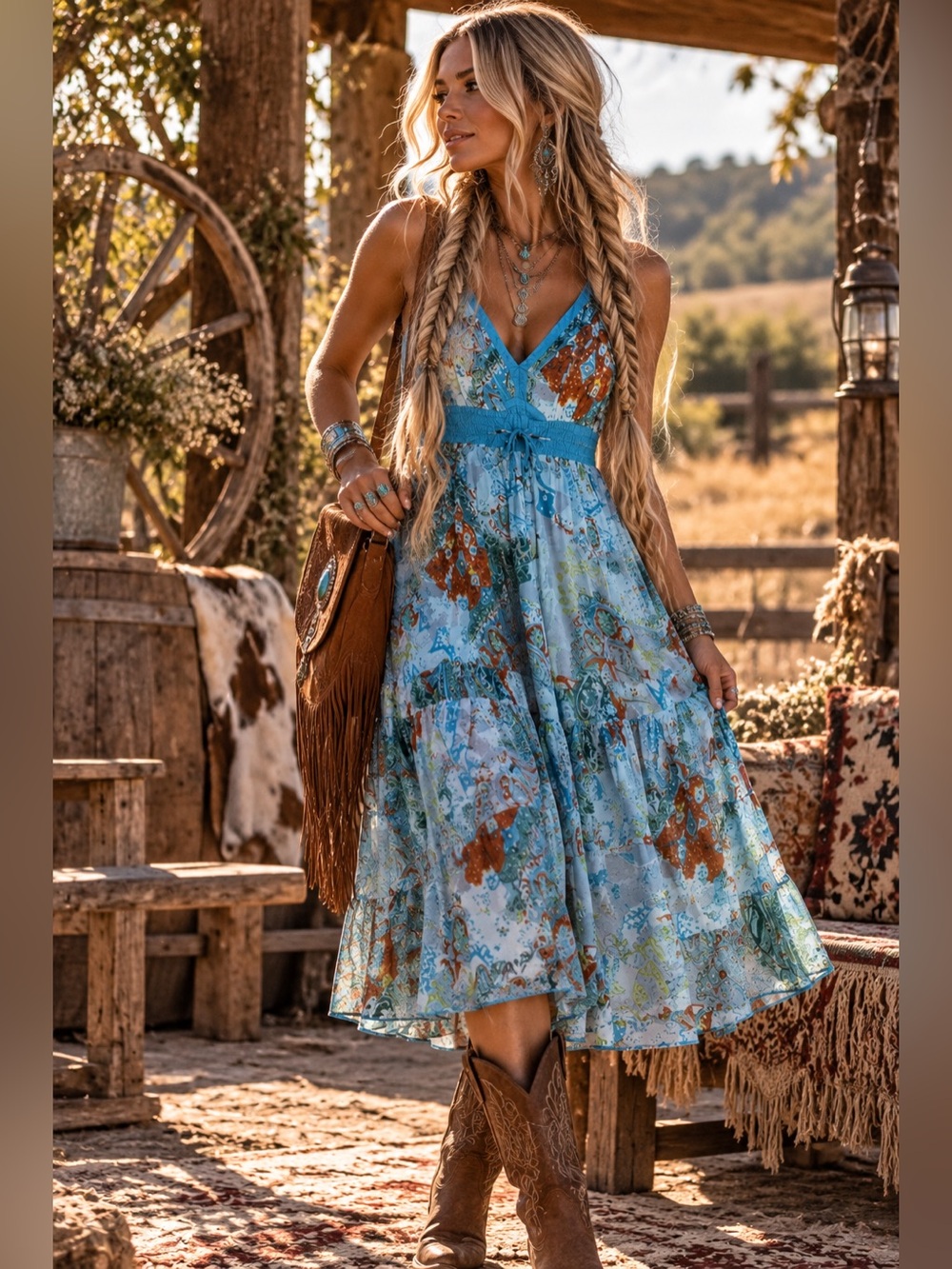 NWT Chaudryk® CK Midi Dress
